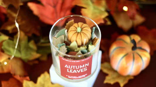 Autumn Leaves Container Candle