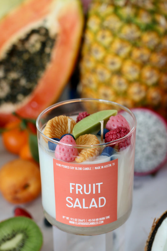 Fruit Salad Container Candle