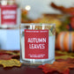 Autumn Leaves Container Candle