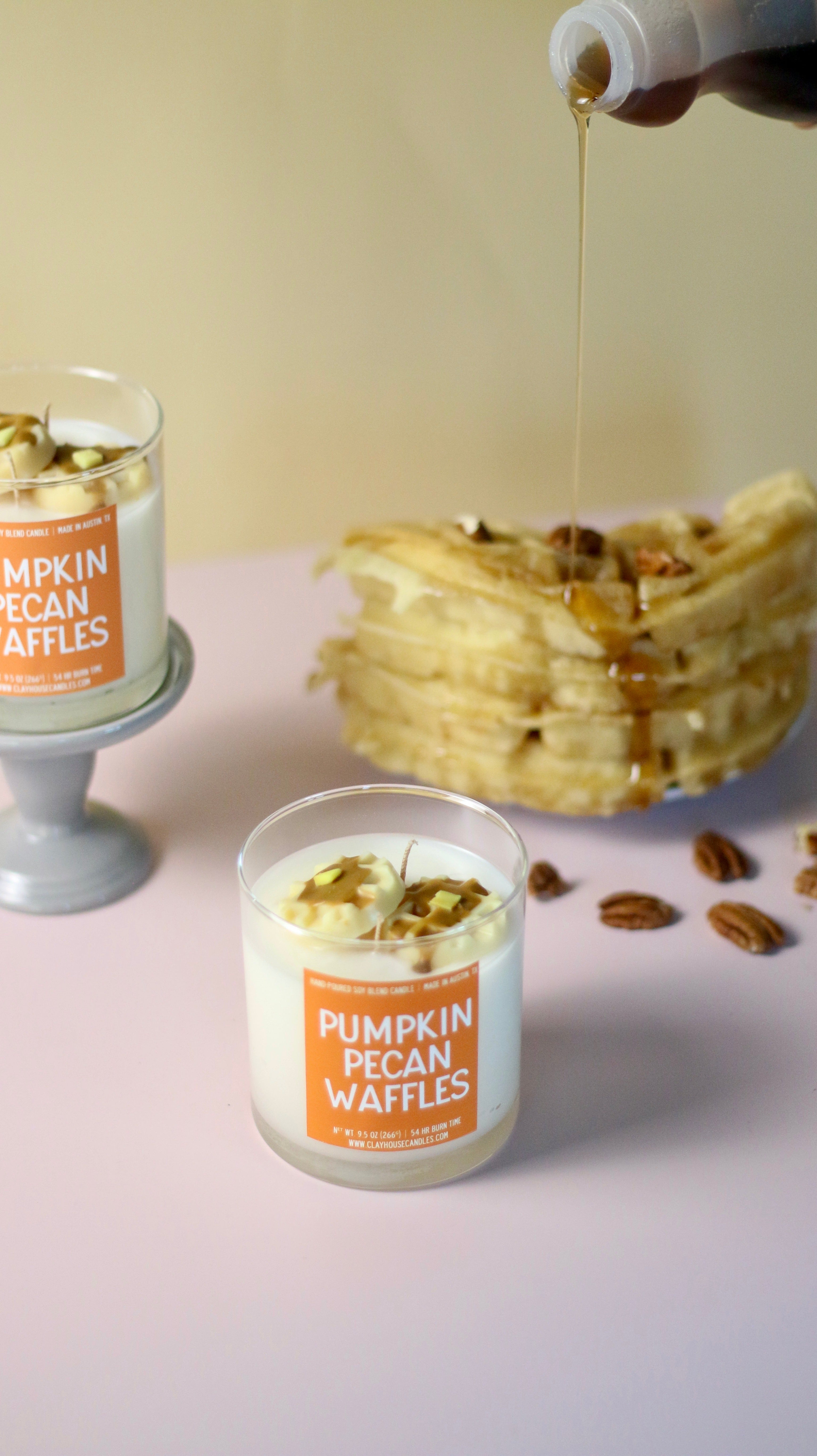 Deals Pumpkin pecan waffles candles