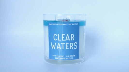 Clear Waters Container Candle